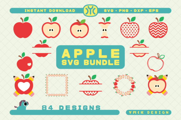 Apple SVG Bundle 84 Designs Review