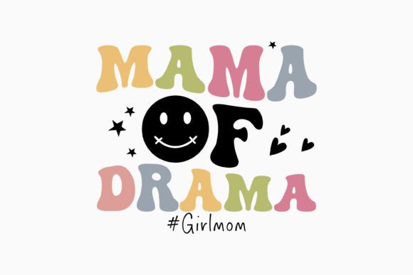Mama of Drama Funny Mom Retro Svg Review