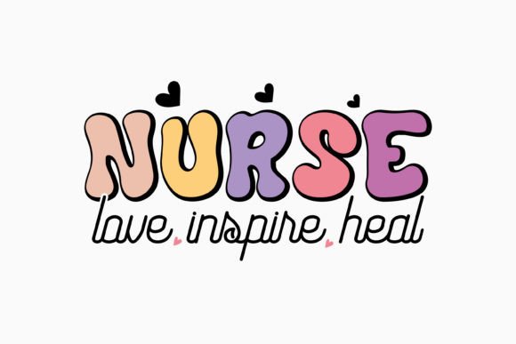 Nurse Love Inspire Heal Retro Nurse Svg Review