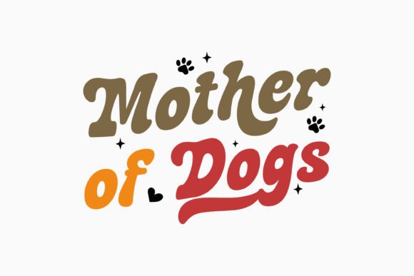 Retro Dog Quote SVG for Embroidery Projects