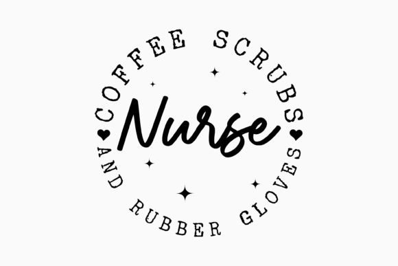 Retro Nurse Quote SVG for Embroidery Projects