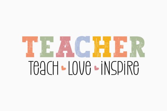 Retro Teacher Quote Svg Teach Love Inspi Review