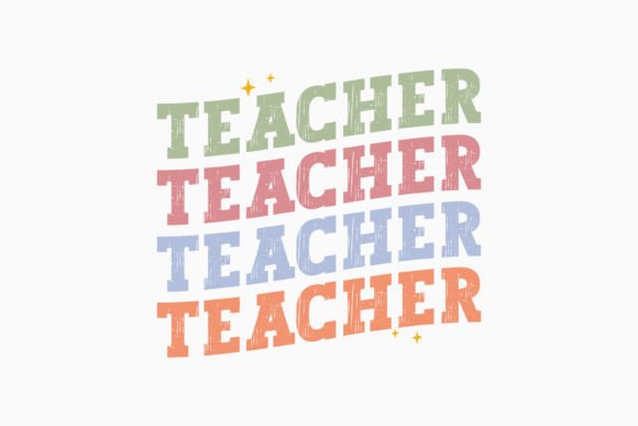 Retro Teacher SVG Design Review